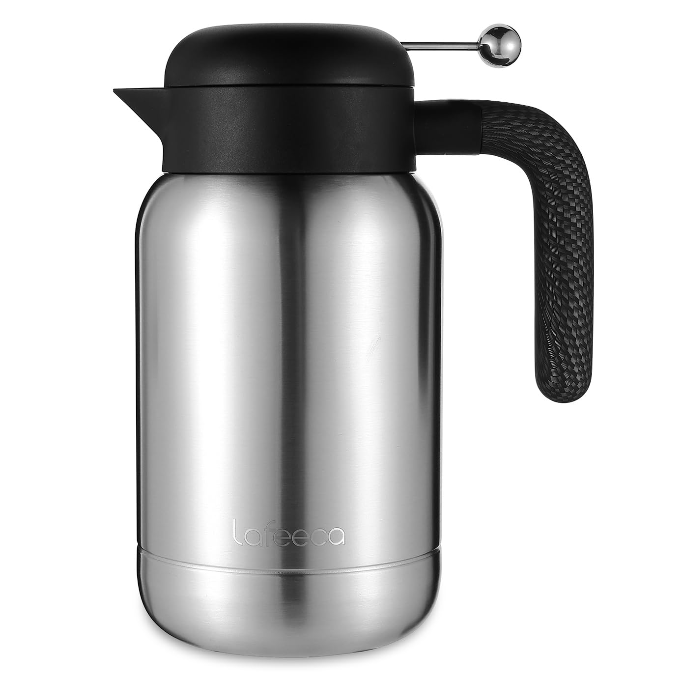 Aura Thermal Coffee Carafe Tea Pot For Keeping Hot & Iced Cold   Vacuum Insulated   Thermos Water Pitcher   Beverage Dispenser